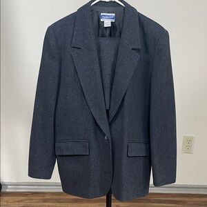 Pendleton wool Blazer + Skirt